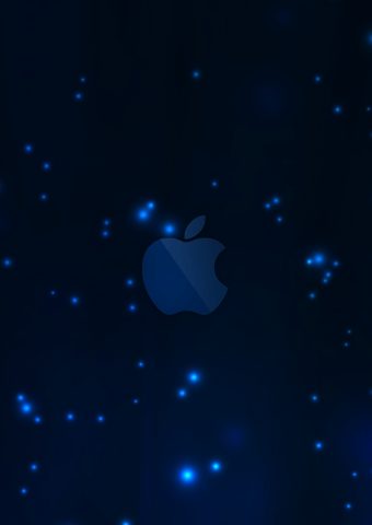 Apple アップルダークブルーロゴiphone 8 Plus Android壁紙 Iphoneチーズ