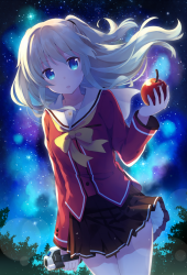 Charlotte アニメ 友利奈緒シャーロットiphone Xs Max Android壁紙 Iphoneチーズ