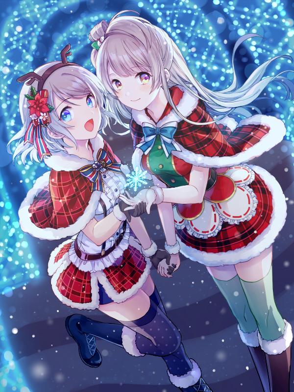 ライブクリスマスアニメ女の子iphone 5 Android壁紙 Iphoneチーズ