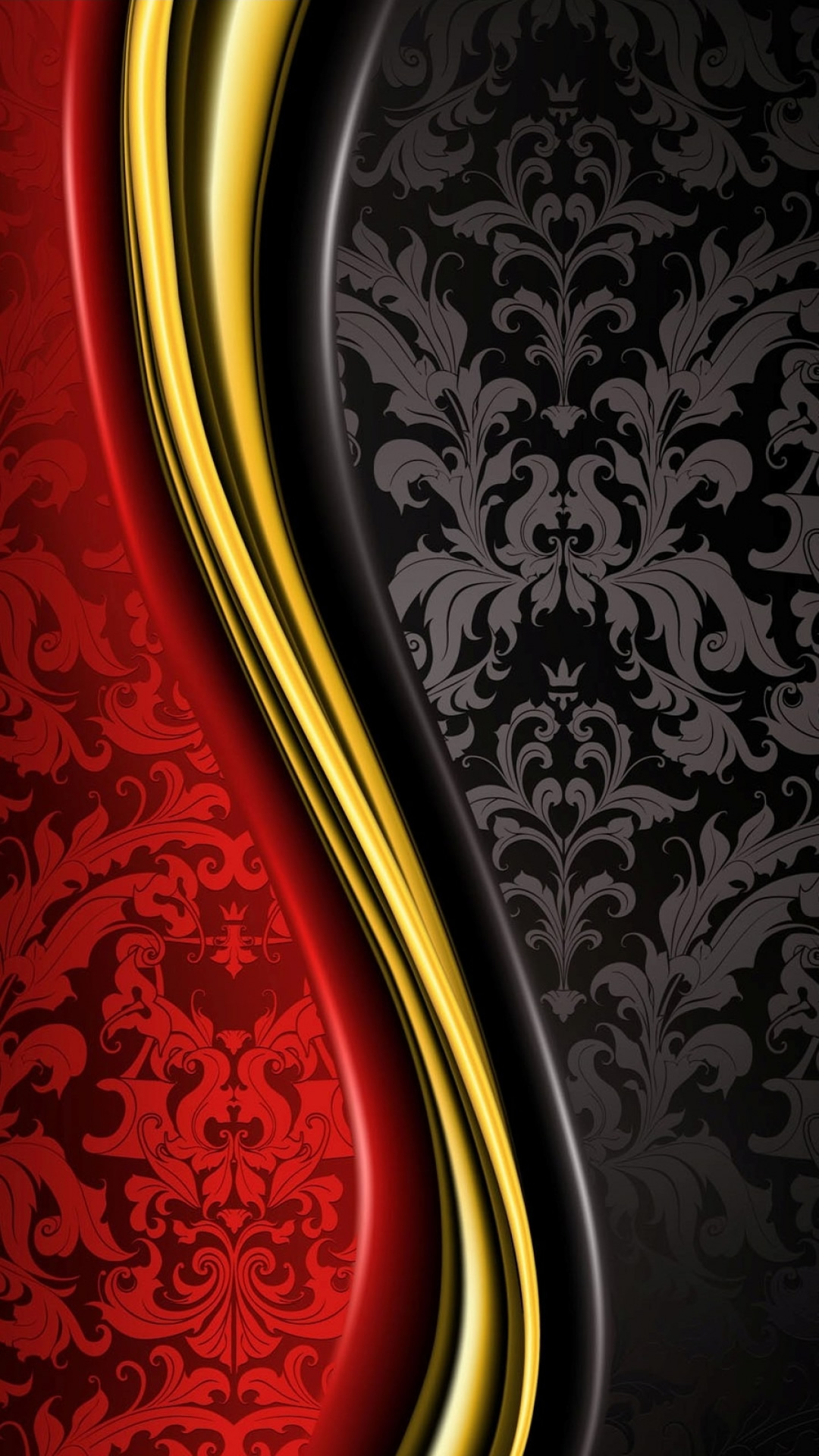 赤と黒の抽象的なパターンのスマホ壁紙 1080 19 テクスチャ Iphoneチーズ