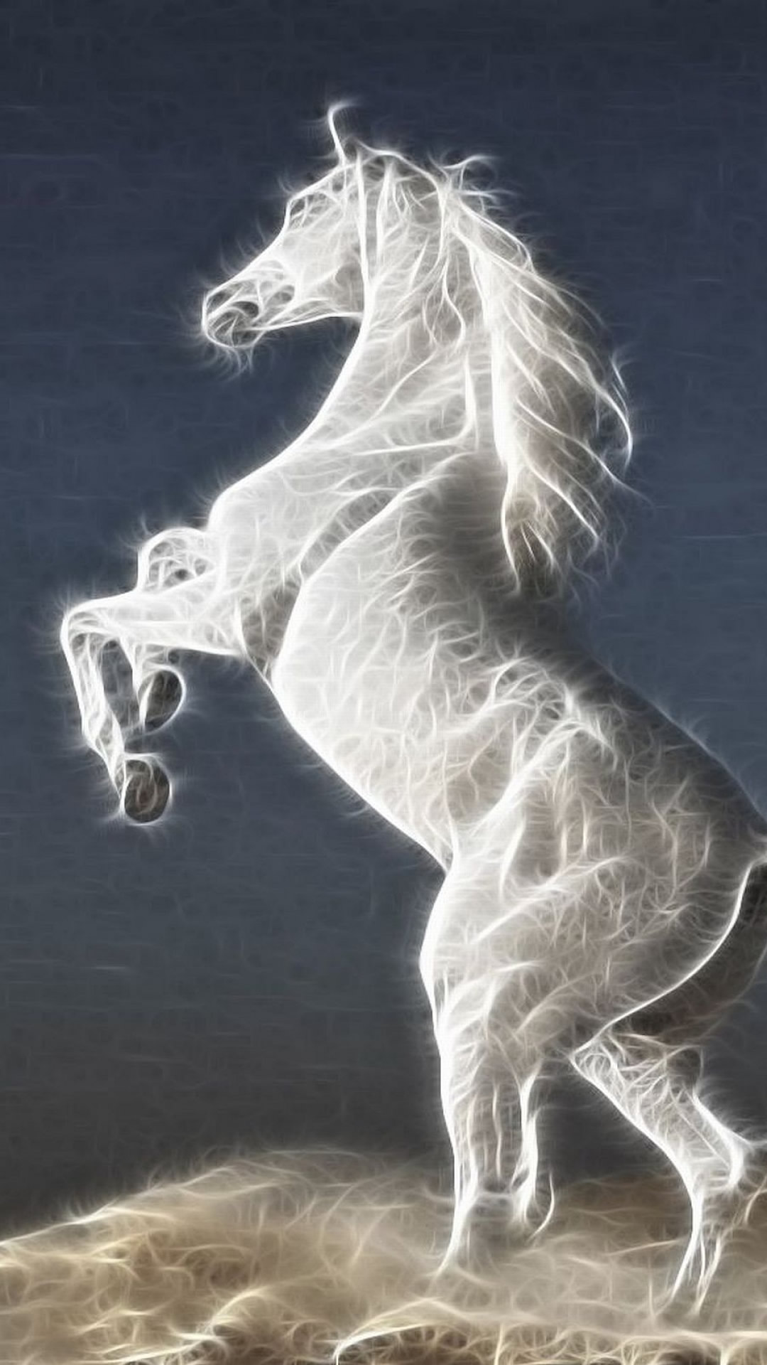 抽象的な馬のスマホ壁紙 1080 19 Iphoneチーズ