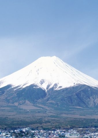 山富士と市iPhone5壁紙
