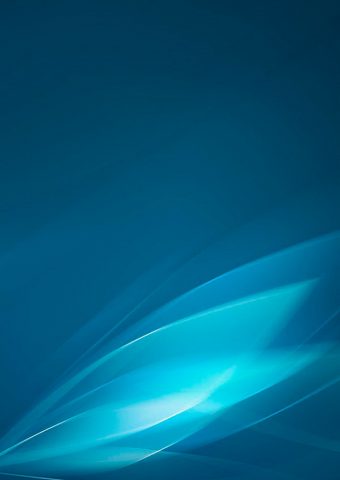 抽象的なブルー葉iPhone6壁紙