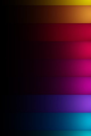 暗い影の色の虹の行iPhone8Plus壁紙
