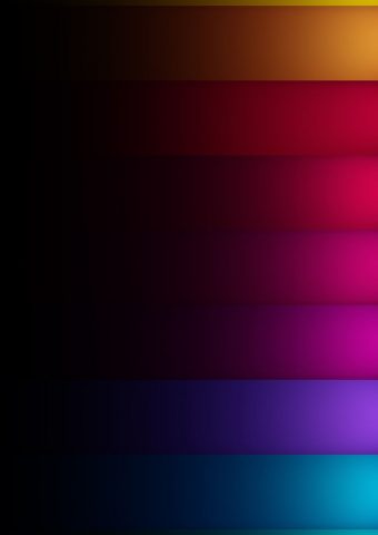 暗い影の色の虹の行iPhone8Plus壁紙