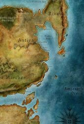 Dragon Age II (ドラゴンエイジII) 地図iPhone8壁紙