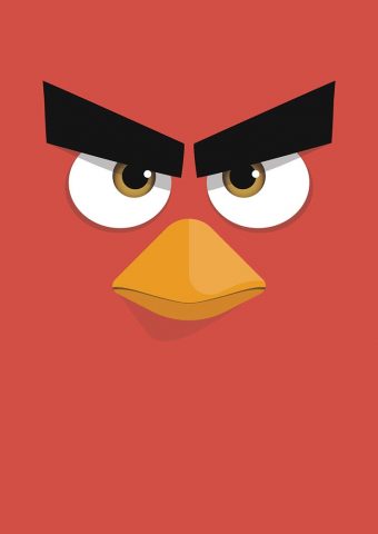 怒っている鳥ゲーム2018 iPhone 6壁紙