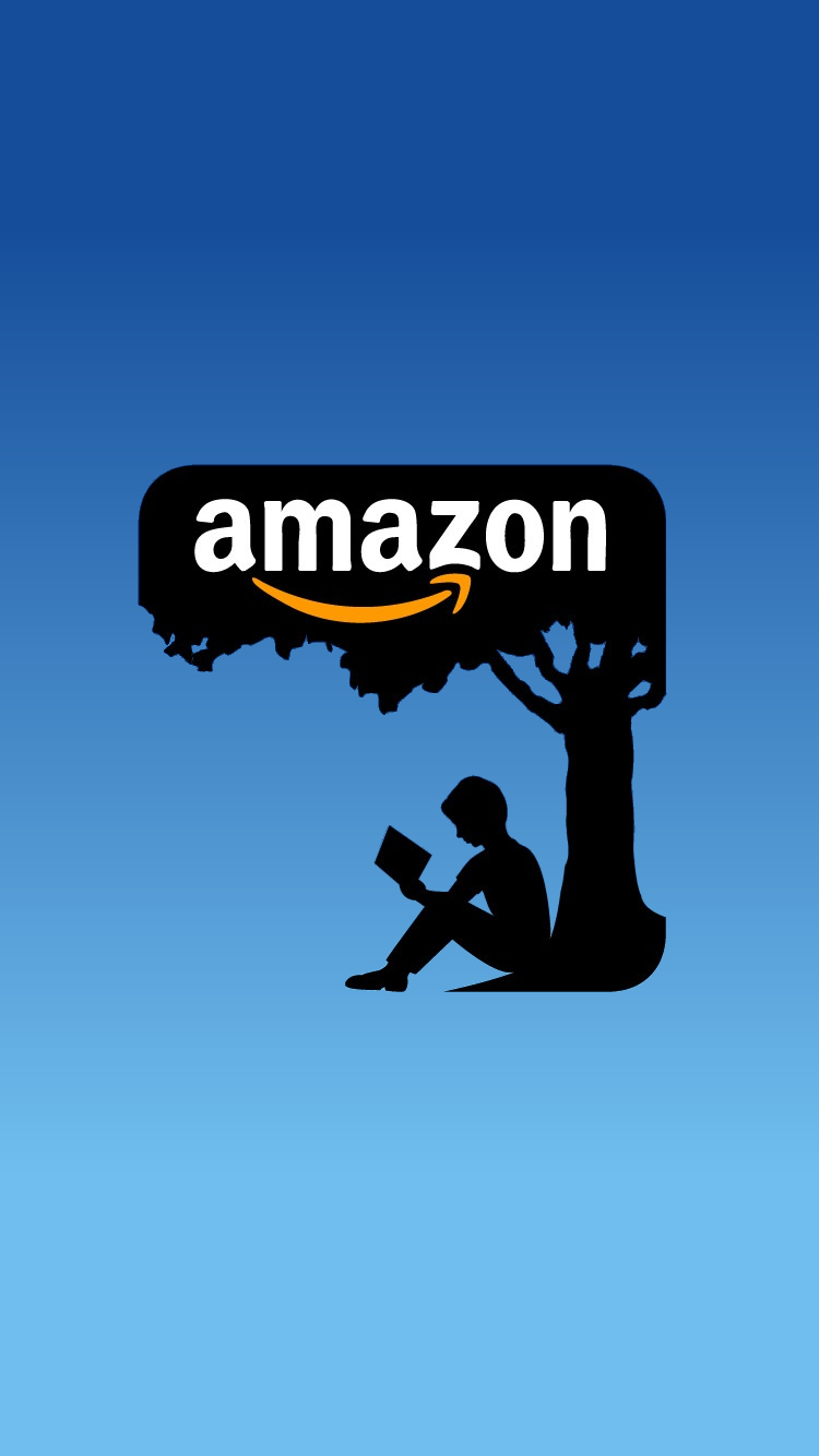 Amazon Books アマゾンブックロゴiphone8壁紙 750 1334 Iphoneチーズ