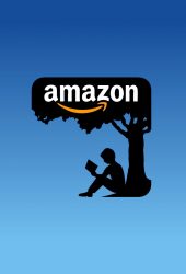 「Amazon Books」アマゾンブックロゴiPhone8壁紙