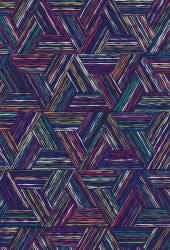 トライアングル色付きの線デジタルアートパターンiPhone6Plus壁紙