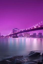 マンハッタン橋iPhone 8 Plus/Android壁紙