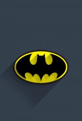 バットマンのロゴiPhone 5/Android壁紙