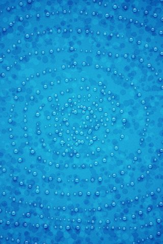 青の抽象的な芸術的なパターンのスマホ壁紙